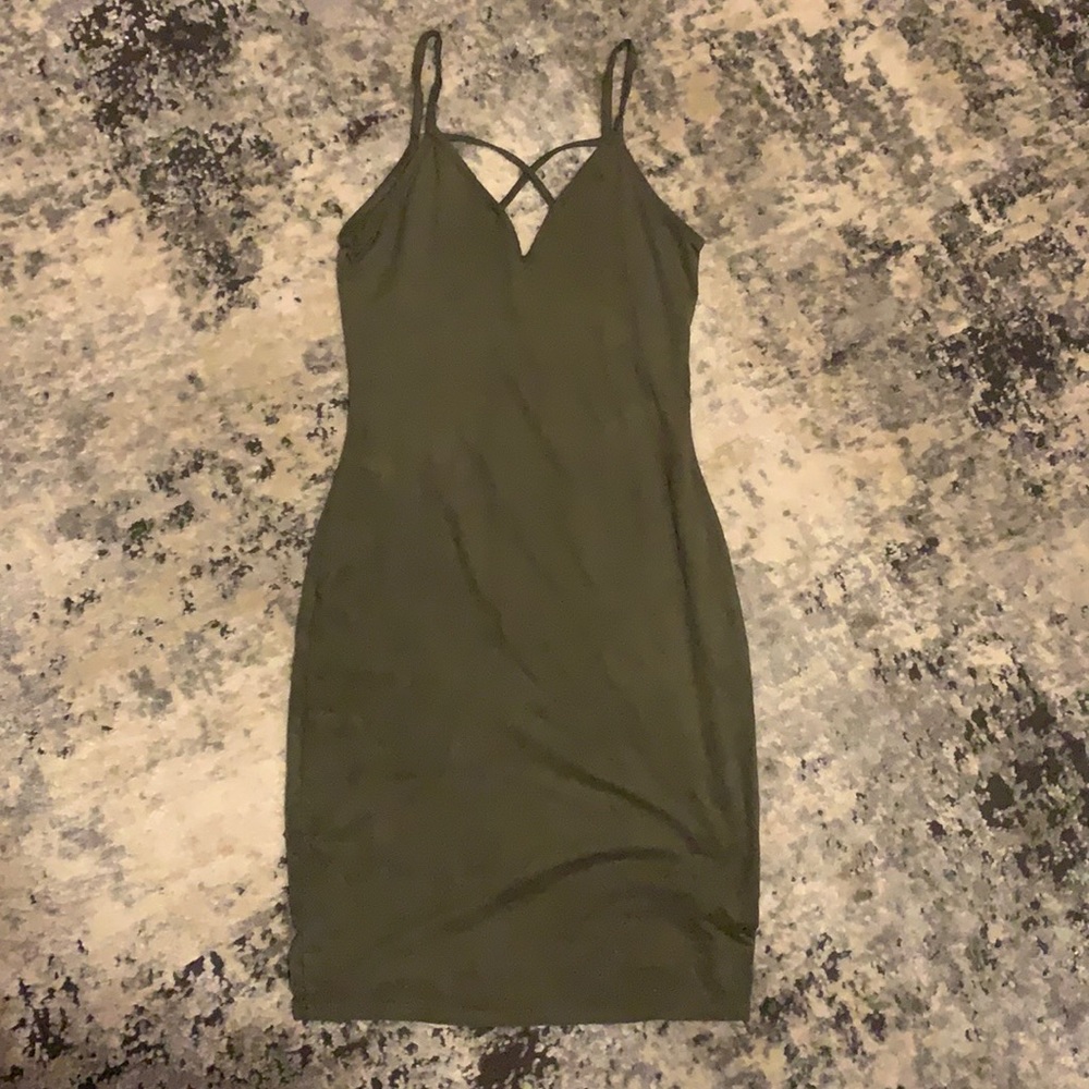 Green dress